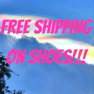 FREE SHIPPING ON SHOES!!